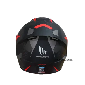 Casco MT Stinger Tracker Rojo Perla