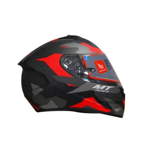 Casco MT Stinger Tracker Rojo Perla 2