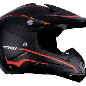 Casco Hoken 305 Escape Rojo Mate 2
