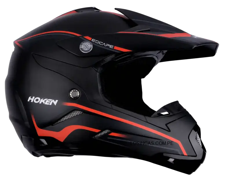 Casco Hoken 305 Escape Rojo Mate 2