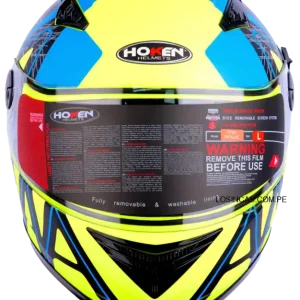 Casco Hoken 830 Paradise Amarillo Mate 2