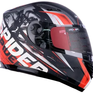 Casco Hoken 830 Spider Rojo Mate 2