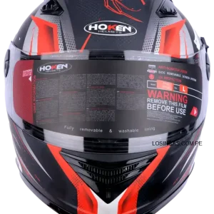 Casco Hoken 830 Spider Rojo Mate