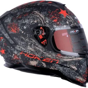 Casco Hoken 869 Discovery Rojo Mate para moto 2