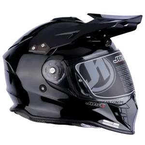 Casco Just1 ABS Mortard J34 Pro Solid Negro Brillo 2