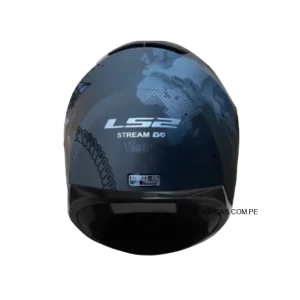 Casco LS2 FF320 Viator Negro Mate/Azul