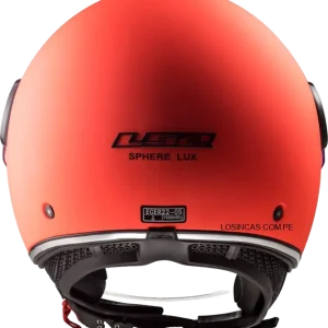 Casco LS2 OF558 LUX Naranja Mate