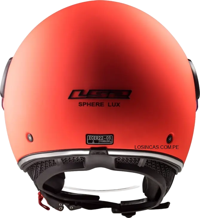 Casco LS2 OF558 LUX Naranja Mate