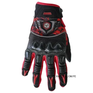 Guantes Scoyco MX49 Rojo para motociclismo